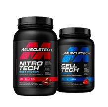 Nitro Tech y Cell Tech — 100% Whey Gold 5Lib